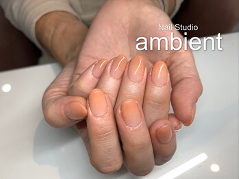 ネイルスタジオ アンビエント 表町店(Nail Studio ambient)/グラデーションネイル
