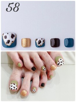 はあとねいる 神戸トアロード店/フットデザインNo.58