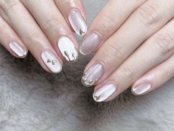 シマー(Shimmer)/バレンタインネイル