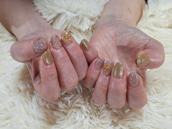 メイリリーネイル(May.lily.nail)の写真/色変更OK!持ち込みネイルも大歓迎♪特別な日に映えるオシャレネイルはお任せ☆デートや大切なイベント前に!