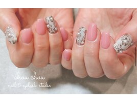 ミラーでお花アート　春夏秋冬