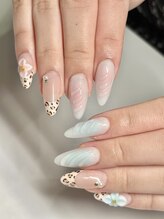 エクアネイルズ(Akuwa nails)/スカルプ◆150分アートやり放題
