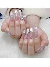 福松学園/マグネットフレンチネイル