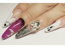 ネイルアンドアート イロオリ(irooori)/アートコース　ハロウィン！