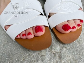 グランドデザイン 穂積店(GRAND DESIGN)/フットネイル★ワンカラー