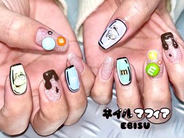 チョコ/バレンタインネイル