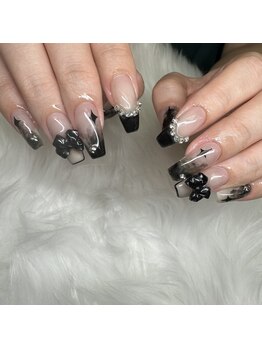 チャイ 大阪上本町店(chai)/ブラックネイル