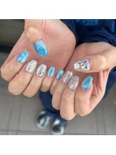 白べぇーっ 本店 湊町店/愛犬ネイル♪