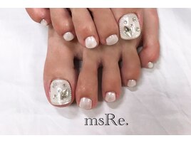 きらきらホワイトミラーフット