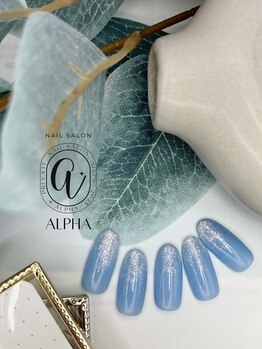 アルファ(ALPHA)/定額ネイル【A】デザイン♪