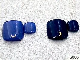 シンプルフットネイル　 5490円