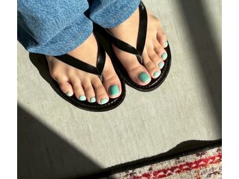 フットネイルワンカラー★