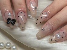 テネル 横浜(tener)/>>ベージュ×ブラックネイル♪