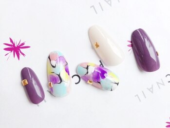 上品♪オシャレカラーアート