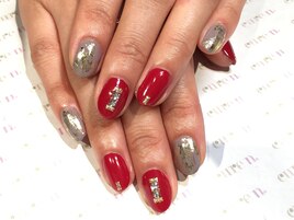 ホイルアートネイル