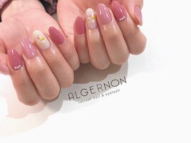 押し花ネイル＊