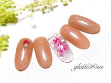 ネイルグラマラス 西新井店/《パラジェル》春 大人 上品