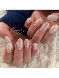 春・夏OKミラーアートネイル