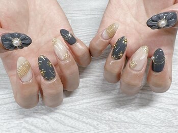 アーク ネイルアンドアイビューティ(Ark)/Hand オーダーメイド付け放題