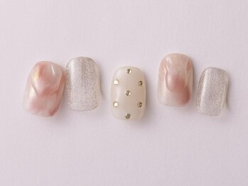 アイネイルズ 恵比寿店(I nails)/うるうるオーロラ8500円