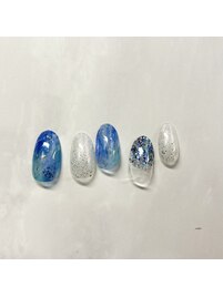 定額ネイル6600円