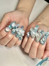 エクアネイルズ(Akuwa nails)/スカルプ◆150分アートやり放題