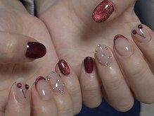 ルネネイル(Lune nail)/さくらんぼネイル