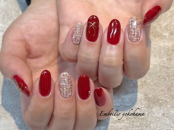 アンベリール 横浜店(Embellir)/ツイードネイル