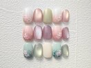 桜ネイル ¥6800