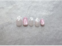 エンジェリック カラーズ(Angelic colors)/キラキラさくらネイル☆