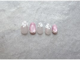 キラキラさくらネイル☆