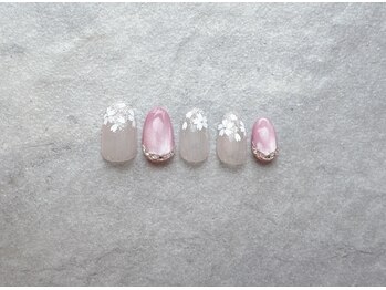 キラキラさくらネイル☆