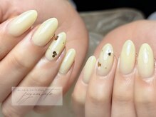 フユメイト(fuyumate)/バターイエローネイル