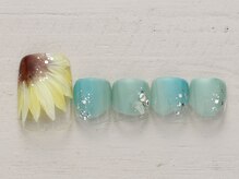 ノーネイル アゲオ イオンモール上尾(NO NAIL AGEO)/ひまわり ￥4990