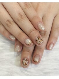 秋のゴールドマグにヒョウ柄♪