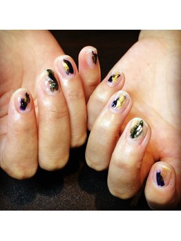 アース ネイルアイラッシュ 前橋店(EARTH Nail&Eyelash)/ニュアンスネイル¥8000