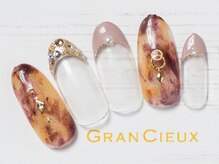 クアトログランシュ 青葉台(QUATRO×GranCieux)/べっ甲×埋め尽くし／8500円