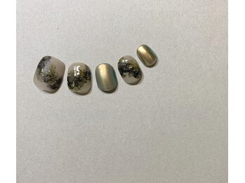 ネイルサロン フィフスアベニュー(Fifth Avenue)/水彩グリーン