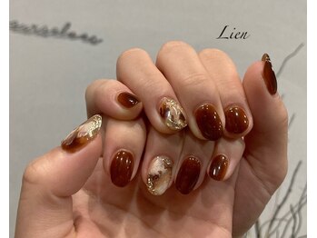 カフェラテネイル