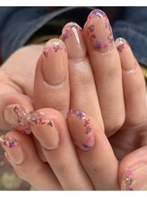 ネイルサロン シェリ(NAIL SALON Cheri)/人気の押し花ネイル