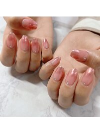 ピンクミラーグラデーション