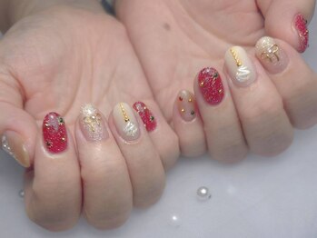 ネイルバイピヌ(nail by pinu)/持ち込みデザイン