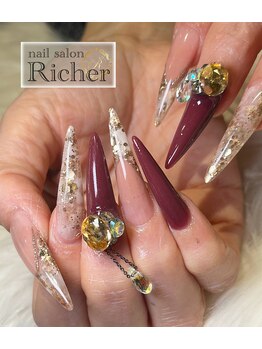 エスフィーネイルサロン リシェル(Esfy nailsalon Richer)/デザインスカルプMAX!