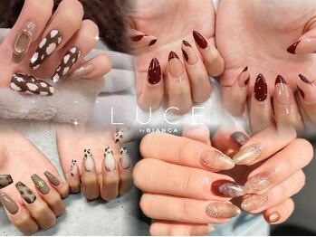 ルーチェ バイ ビアンカ 渋谷店(luce by Bianca)の写真/お仕事終わり◎21時迄営業!持ち込みデザイン人気!過去一ネイルを更新♪秋冬のトレンドネイルで季節を先取り