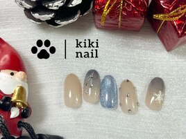 クリスマスネイル／グラデ