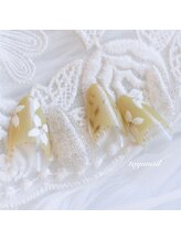 たゆ ネイル(たゆnail)/パラジェルフレンチリーフネイル