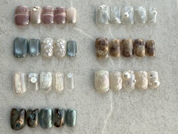 3月定額ネイルです！