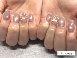 マグネットリボンネイル