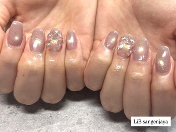 マグネットリボンネイル