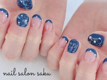 サク(saku)/持ち込み/ライブネイル